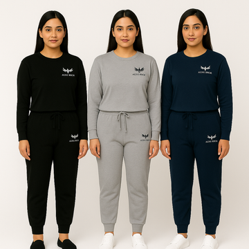 Pack of 3 – Women’s Full-Sleeve Co-ord Sets